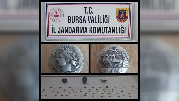 Bursa'da tarihi eser operasyonu: 2 gözaltı