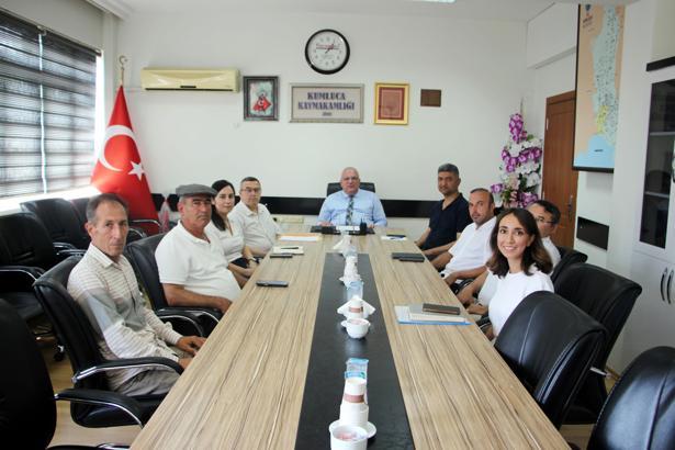 Kumluca'da Coğrafi İşaret Komisyonu toplandı