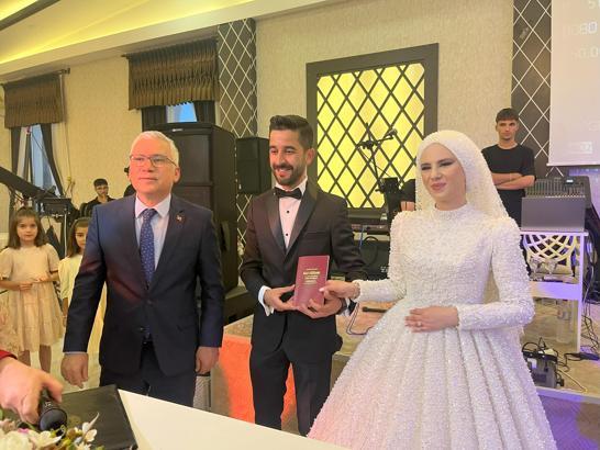 DHA muhabiri Hüsnü Ümit Avcı'nın mutlu günü