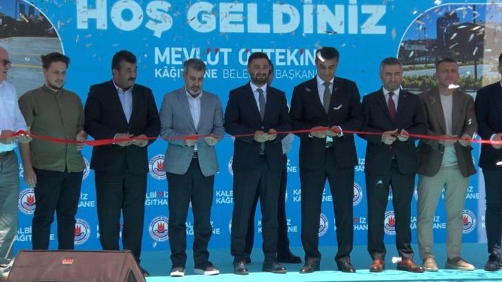 Kağıthane'deki Cendere Yeşil Vadi Otoparkı açıldı