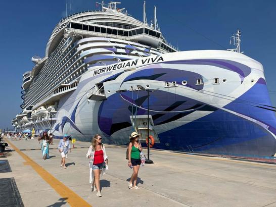 Bodrum'a denizden 3 bin 581 turist geldi