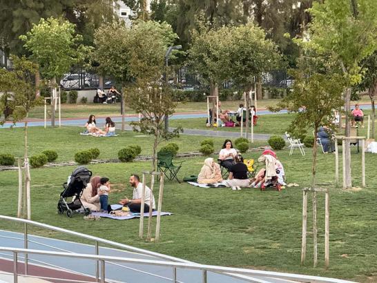 Mimar Sinan Parkı'nı her gün 5 bin kişi ziyaret ediyor