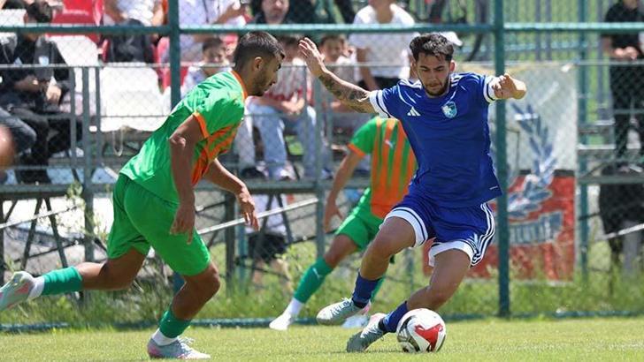 Erzurumspor FK hazırlık maçında Alanyaspor’a mağlup oldu