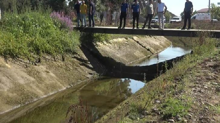 Sulama kanalında kadın cesedi bulundu