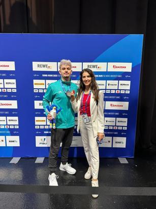 Milli tekvandocu Muhammed'den gümüş madalya