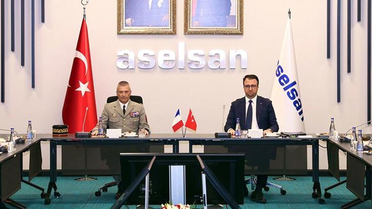 Fransa Genelkurmay Başkanı Burkhard, ASELSAN'ı ziyaret etti