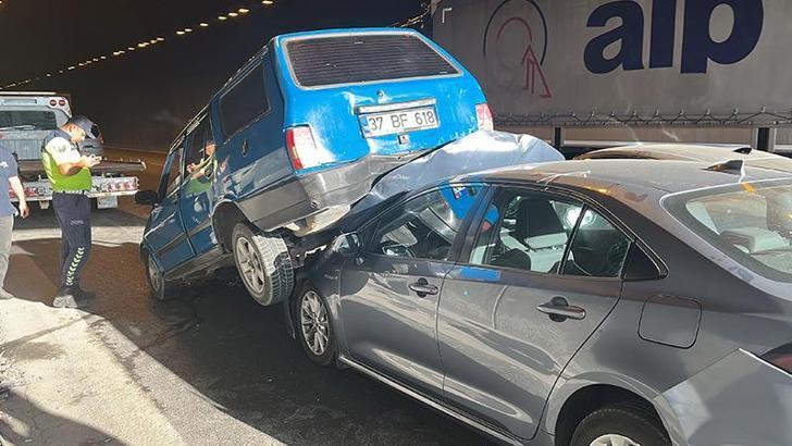 Anadolu Otoyolu'nda zincirleme kaza ulaşımı aksattı