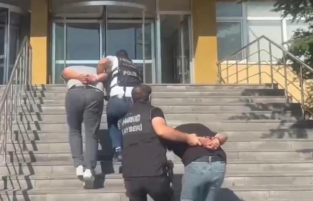 Kayseri’de uyuşturucu operasyonu: 4 gözaltı