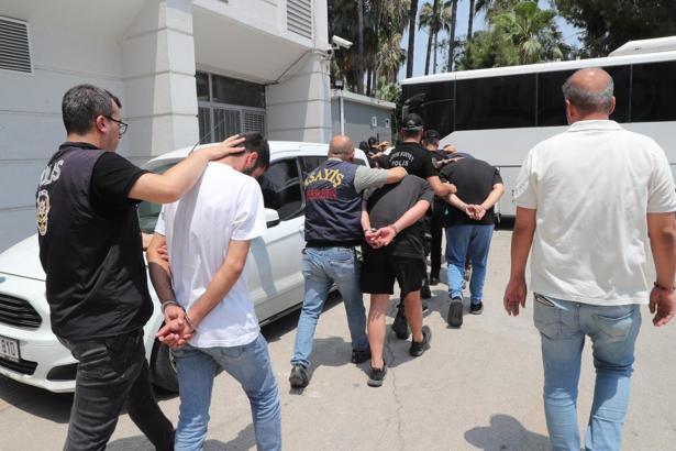 Mersin'de restorandaki müzik kavgasına 10 tutuklama