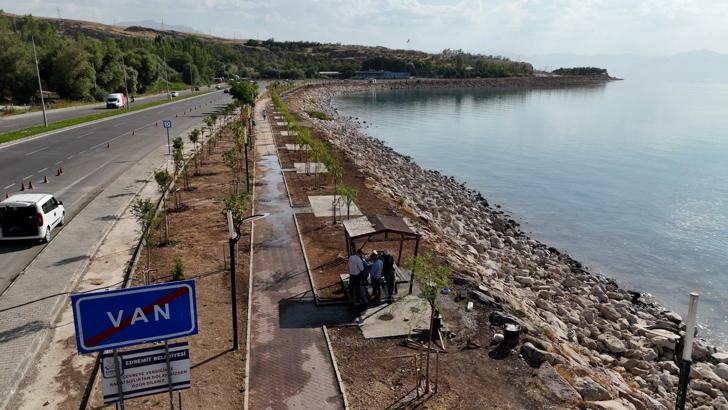 Van Gölü sahili,'Mesire alanı' projesi ile güzelleşecek
