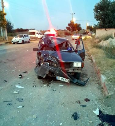Otomobille çarpışan motosikletin sürücüsü Kasım Efe öldü