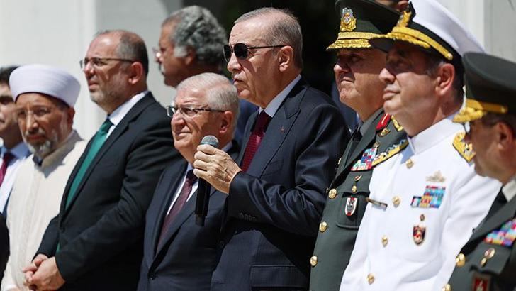 Cumhurbaşkanı Erdoğan MSÜ Rektörlük Camii'nin açılış töreninde konuştu