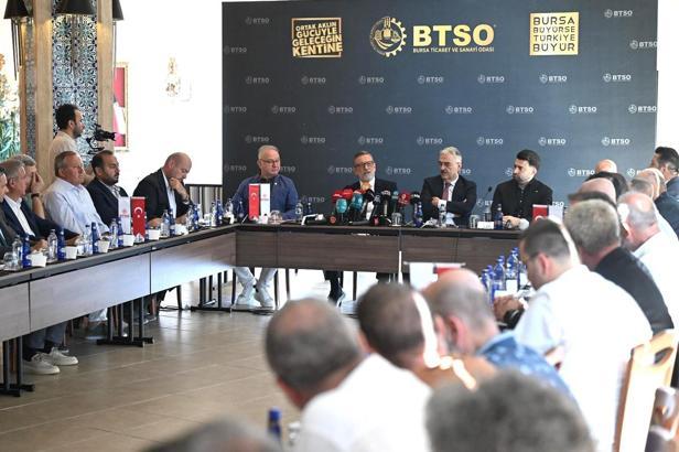 Bursa iş dünyası Bursaspor için kenetlendi