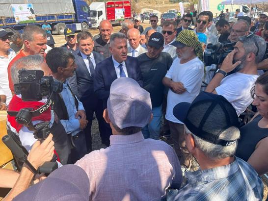 İzmir Valisi Elban: Yangında telef olan hayvanları temin ettik, önümüzdeki haftaya kadar vatandaşlarımıza teslim edeceğiz