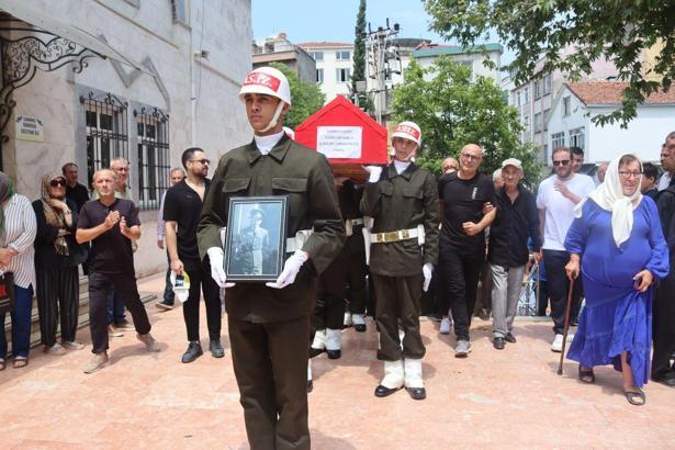 Kıbrıs Gazisi son yolculuğuna uğurlandı