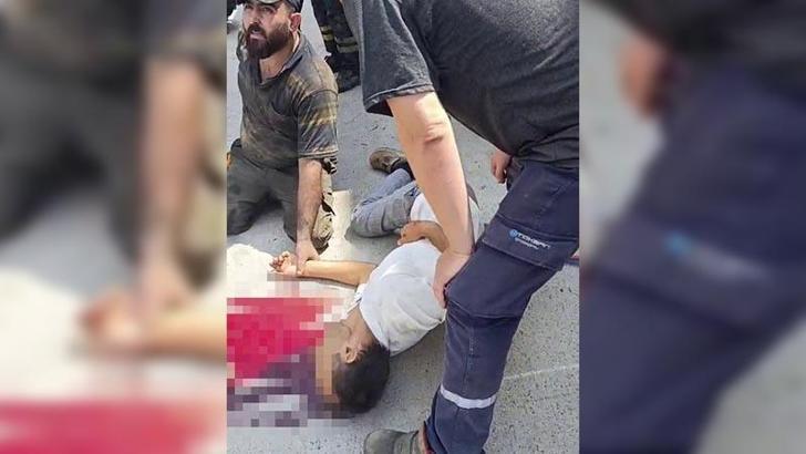 Tamircileri izlerken takozun kayması sonucu başı damper kapağına sıkışan şoför öldü