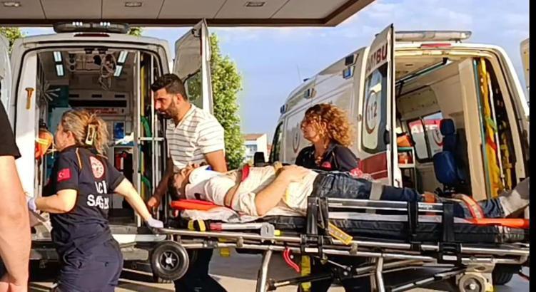 Arkadaşını ziyarete gittiği inşaatın asansör boşluğuna düşüp, ağır yaralandı