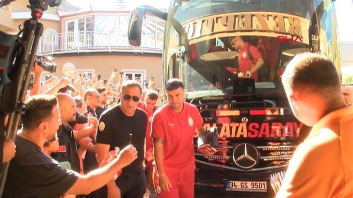 Galatasaray Avusturya'ya ulaştı