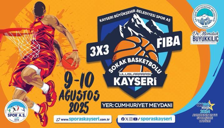 Kayseri’de FIBA onaylı basketbol turnuvası düzenlenecek
