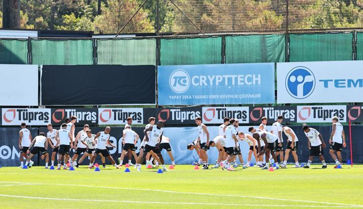 Beşiktaş’ta, Shakhtar Donetsk maçı hazırlıkları başladı