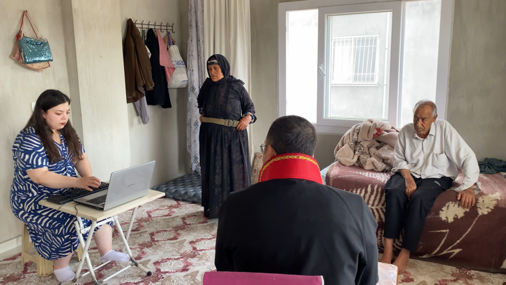 Osmaniye'de 'evde adalet hizmeti'