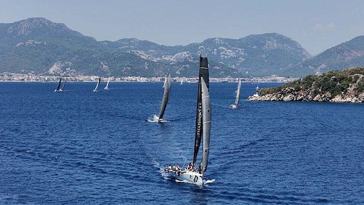 Cumhurbaşkanlığı 6’ncı Uluslararası yat yarışları Kıbrıs etabının startı Marmaris’ten verildi