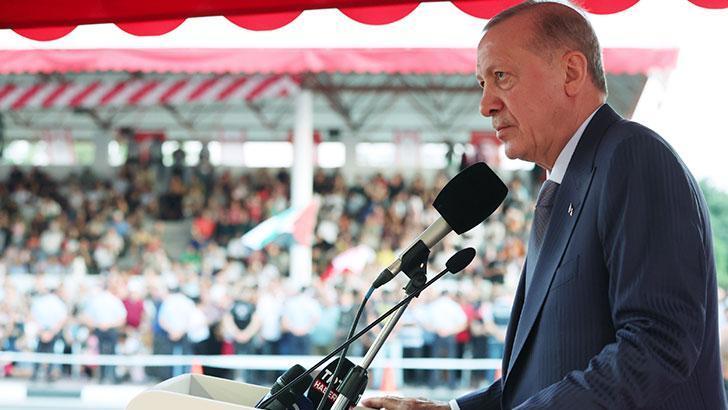 Cumhurbaşkanı Erdoğan: Türkiye'nin desteğiyle Kıbrıs Türkü öz vatanında özgürce yaşamaya devam edecek