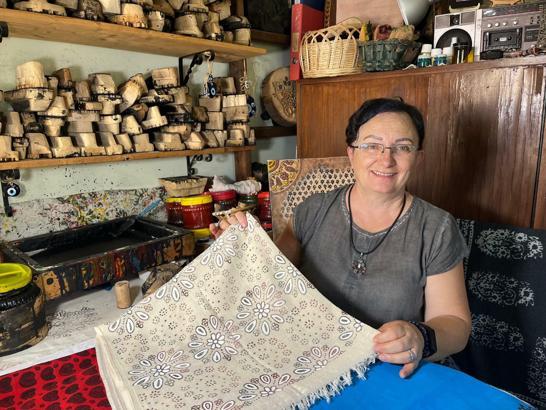 Tokat'ın yöresel sanatı 'yazmacılığı' İzmir'de yaygınlaştırıyor
