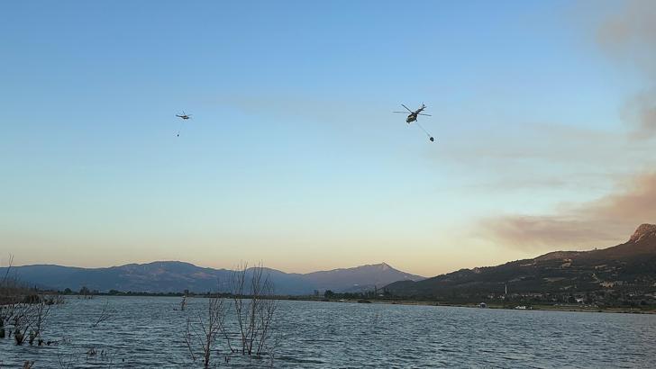 Sakarya'daki orman yangını 2'nci gününde (4)