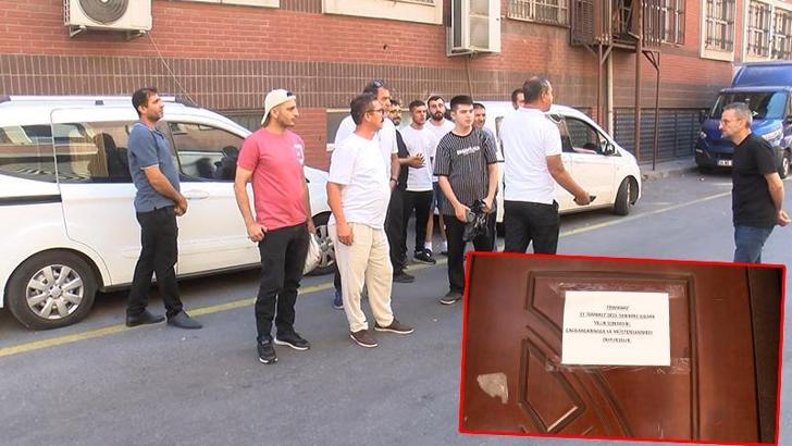 Başakşehir'de işbaşı yapacak olan 140 işçi kapanan fabrikayla karşılaştı