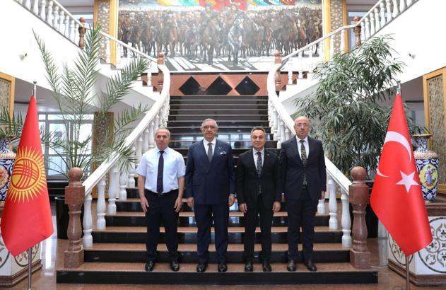 TOGÜ Heyetinden Kırgızistan-Türkiye Manas Üniversitesine Ziyaret