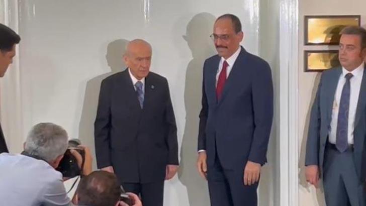 MİT Başkanı Kalın, Bahçeli'yi ziyaret etti
