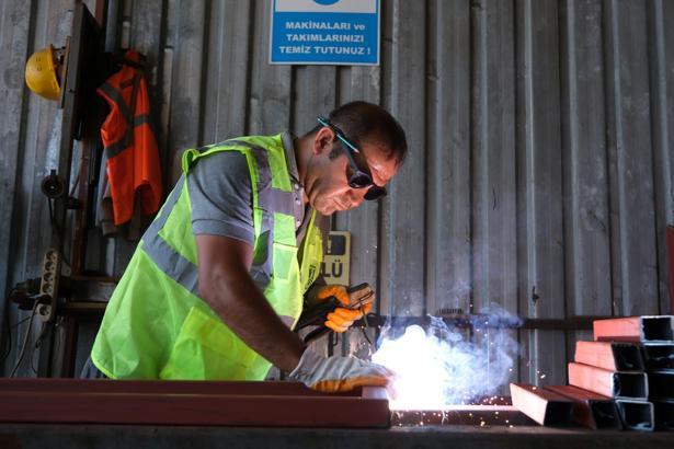 Bodrum Belediyesi kendi imalatlarıyla tasarruf sağlıyor