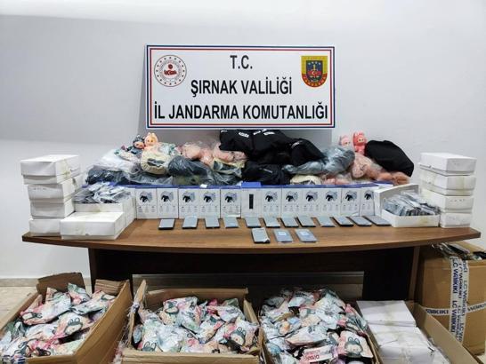 Şırnak’ta son 1 haftadaki kaçakçılık operasyonlarında 59 gözaltı