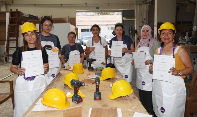 Muğla'da 'Hayatımın Ustasıyım' projesi ile kadınlara ustalık, topluma eşitlik mesajı