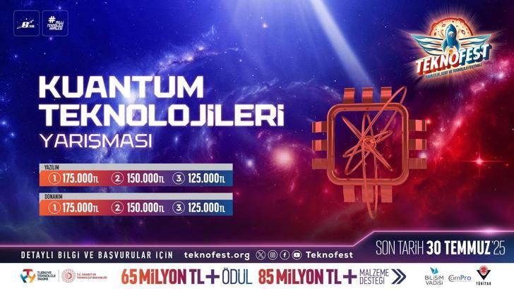 TEKNOFEST Kuantum Teknolojileri Yarışması başlıyor