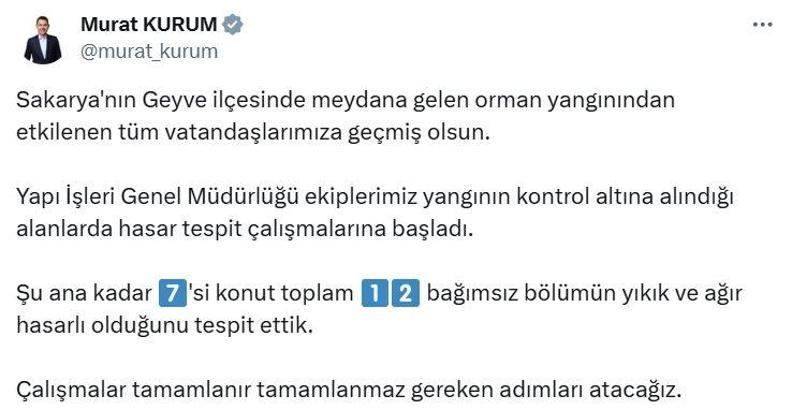 Sakarya'daki orman yangını 2'nci gününde (7)