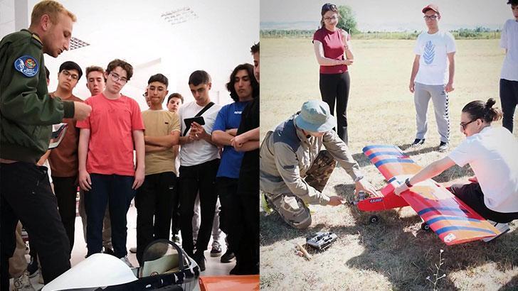 Genç pilotlara TEKNOFEST'te İHA eğitimi