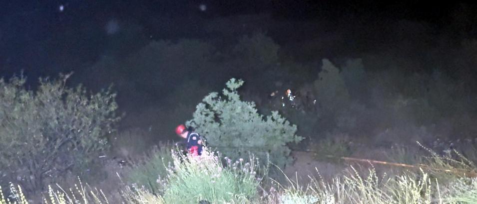 Tokat’ta motosikletli, 35 metrelik uçuruma yuvarlanıp ağır yaralandı