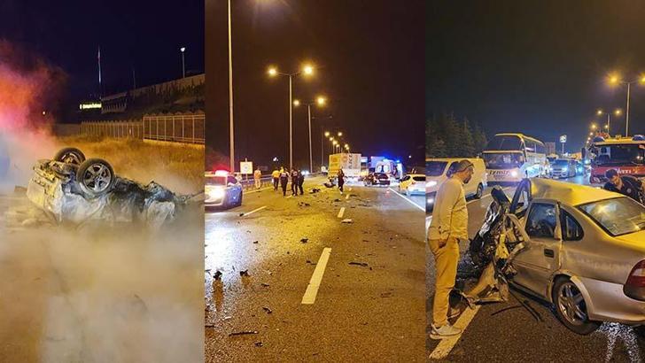 Sürücüsünün ters yöne girdiği otomobil, karşı yönden gelen otomobille çarpıştı: 2 ölü