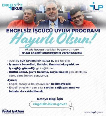 'Engelsiz İşgücü Uyum Programı' hayata geçirildi
