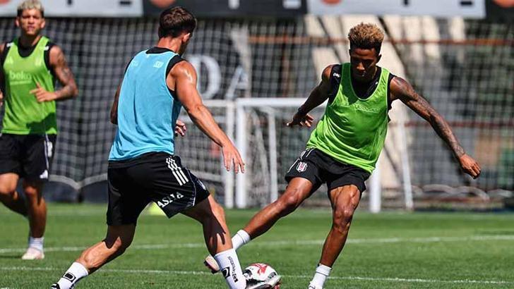 Beşiktaş, Shakhtar maçı hazırlıklarını sürdürüyor