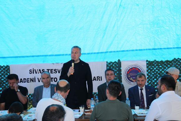 Başkan Uzun, sanayi esnafıyla bir araya geldi