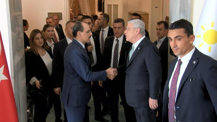 MİT Başkanı Kalın, İYİ Parti'yi ziyaret etti