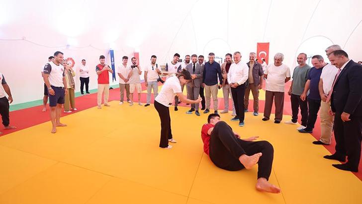 Milli judocular Los Angeles Olimpiyatları’na Emre Yazgan’ın adını taşıyan tesiste hazırlanacak