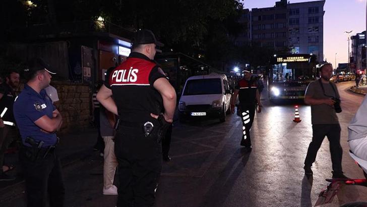 Kadıköy'de helikopter destekli 'Huzur İstanbul' denetimi