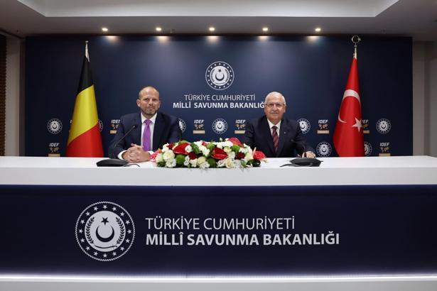 İstanbul – Milli Savunma Bakanı Güler, Belçika ve Slovenya Savunma Bakanlarıyla görüştü