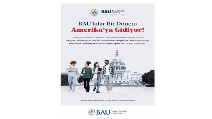 Bahçeşehir Üniversitesinden öğrencilerine ABD ve Almanya’da eğitim imkanı