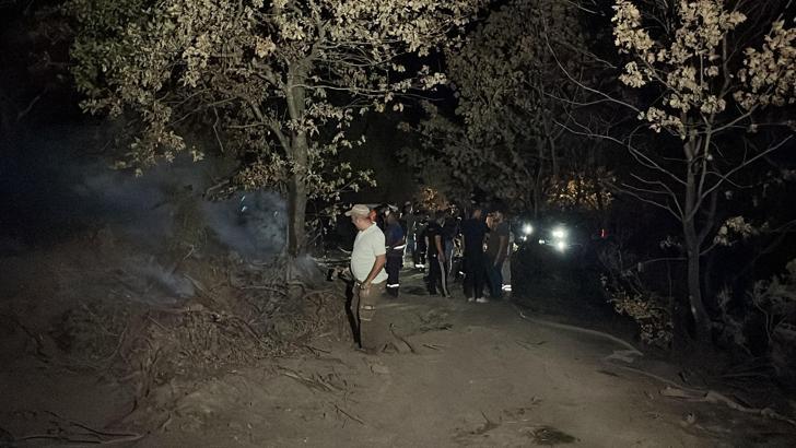 Gebze'de orman yangını 3 saatte söndürüldü