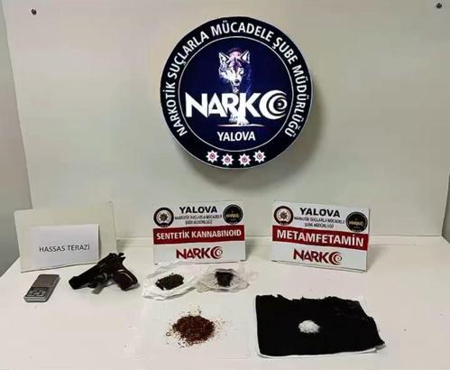 Yalova'da uyuşturucu operasyonunda 5 tutuklama